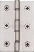 PR88-400-SN Heritage Brass Hinge Brass with Phosphor Washers 3" x 2" Satin Nickel Finish