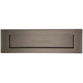 V850 406-MB Heritage Brass Letterplate 16" x 5" Matt Bronze Finish