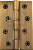 PR88-405-AT Heritage Brass Hinge Brass with Phosphor Washers 4" x 2 ⅝" Antique Brass Finish