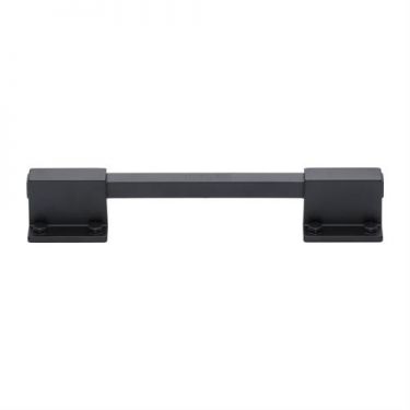 Click Here To Enlarge This Photo Of VF077 128192-BL M.Marcus Railway Kitchen Cabinet Pull Handle Black Matt Finish