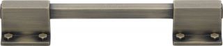 VF077 128192-DB M.Marcus Railway Kitchen Cabinet Pull Handle 128/192mm Distressed Brass Finish