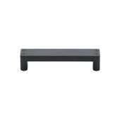 VF087 128-BLK M.Marcus Cabin Kitchen Cabinet Pull Handle Black Matt Finish