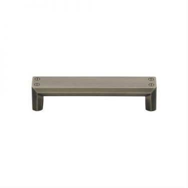 Click Here To Enlarge This Photo Of VF087 128-DB M.Marcus Cabin Kitchen Cabinet Pull Handle 128mm Distressed Brass Finish