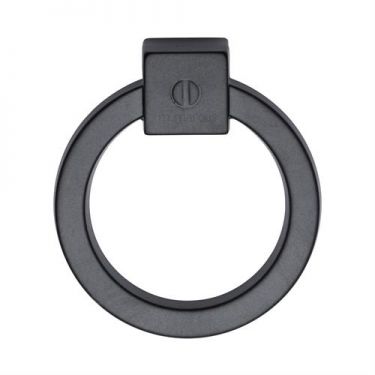 Click Here To Enlarge This Photo Of VF163 60-BLK M.Marcus Ring Cabinet Pull Black Matt Finish