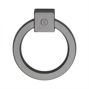 Click Here To Enlarge This Photo Of VF163 60-Oi M.Marcus Ring Cabinet Pull 60mm Old Iron Finish