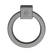 VF163 60-Oi M.Marcus Ring Cabinet Pull 60mm Old Iron Finish