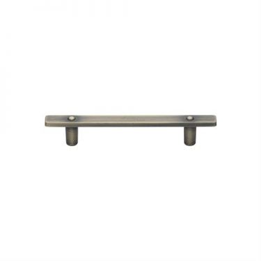 Click Here To Enlarge This Photo Of VF289 96-DB M.Marcus Lodge Pull Handle 96mm Distressed Brass Finish