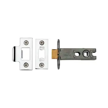 Click Here To Enlarge This Photo Of YKAL3N-PC&PN M.Marcus York Architectural Tubular Latch 3" Polished Chrome/Nickel Finish