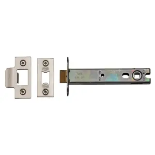 YKAL5N-SN&SC M.Marcus York Architectural Tubular Latch 5" Satin Chrome/Nickel Finish