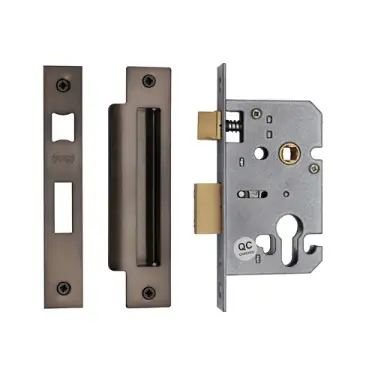 Click Here To Enlarge This Photo Of YKSLE2N-MB M.Marcus York Euro Sash Lock 2 ½" Matt Bronze Finish