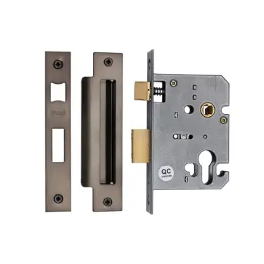 Click Here To Enlarge This Photo Of YKSLE3N-MB M.Marcus York Euro Sash Lock 3" Matt Bronze Finish