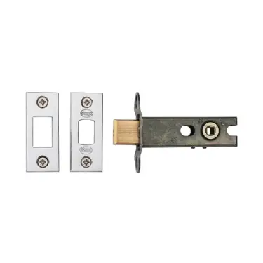 Click Here To Enlarge This Photo Of YKBDB3N-PC&PN M.Marcus York Architectural Tubular Bathroom Deadbolt 3" Polished Chrome/Nickel Finish