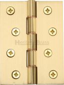 PR88-410-SB Heritage Brass Hinge Brass with Phosphor Washers 4" x 3" Satin Brass Finish