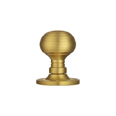 Click Here To Enlarge This Photo Of M1001SB - Carlisle Brass Manital Queen Anne Mortice Knob Set Satin Brass