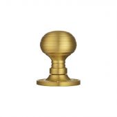 M1001SB - Carlisle Brass Manital Queen Anne Mortice Knob Set Satin Brass