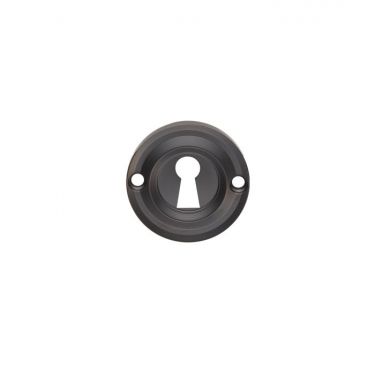 Click Here To Enlarge This Photo Of AQ41MB - Carlisle Brass Victorian Escutcheon Matt Black