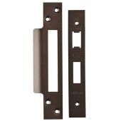 FSF5004MBRZ Carlisle Brass Eurospec Easi-T Matt Bronze Forend Strike & Fixing Pack to suit Architectural Sashlocks (BAS/ESS/LSS)