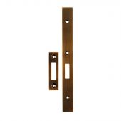 FSF5015AB Carlisle Brass Eurospec Easi-T Antique Brass Forend Strike & Fixing Pack to Suit Architectural Din Deadlocks (DLS0060EP)
