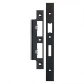 FSF5017MB Carlisle Brass Eurospec Easi-T Matt Black Forend Strike & Fixing Pack to Suit Architectural Din Sash/Bathroom Locks (DLS7260EP/DLS7860WC)
