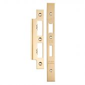 FSF5017SB Carlisle Brass Eurospec Easi-T Satin Brass Forend Strike & Fixing Pack to Suit Architectural Din Sash/Bathroom Locks (DLS7260EP/DLS7860WC)