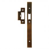 FSF5016AB Carlisle Brass Eurospec Easi-T Antique Brass Forend Strike & Fixing Pack to Suit Architectural Din Latches (DLS0060L)