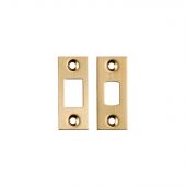 FSF5010SB Carlisle Brass Eurospec Easi-T Satin Brass Forend Strike & Fixing Pack to Suit Heavy Duty Tubular Deadbolts (TLD)