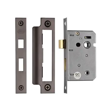 Click Here To Enlarge This Photo Of YKBL2N-MB M.Marcus York Bathroom Lock 2 ½" Matt Bronze