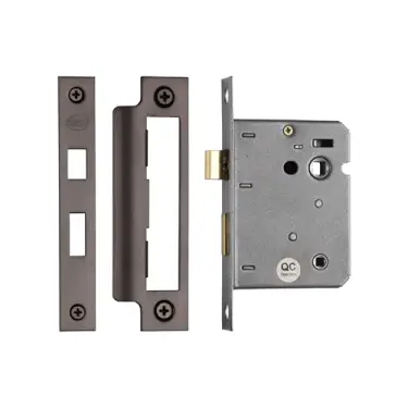 Click Here To Enlarge This Photo Of YKBL3N-MB M.Marcus York Bathroom Lock 3" Matt Bronze