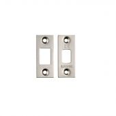 FSF5010SSS Carlisle Brass Eurospec Easi-T Satin Stainless Steel Forend Strike & Fixing Pack to Suit Heavy Duty Tubular Deadbolts (TLD)