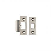FSF5009SSS Carlisle Brass Eurospec Easi-T Satin Stainless Steel Forend Strike & Fixing Pack to Suit Heavy Duty Tubular Latches (TLS5025/TLS5030/TLS5040/TLS5050)