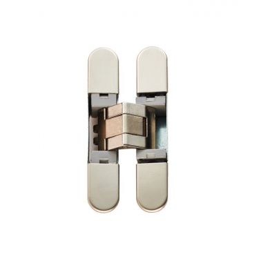Click Here To Enlarge This Photo Of CI000929NIK00 - Carlisle Brass CEAM 929 3D Concealed Cabinet Hinge 76 x 14mm (Max 12kg per 2 hinges, 16kg per 3 hinges, 21kg per 4 hinges) Nickel Plated