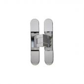 CI000929ARG00 - Carlisle Brass CEAM 929 3D Concealed Cabinet Hinge 76 x 14mm (Max 12kg per 2 hinges, 16kg per 3 hinges, 21kg per 4 hinges) Silver