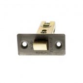 Atlantic - ALCE3DS Fire Rated CE Bolt Through Tubular Mortice Latch 3" - Distressed Silver