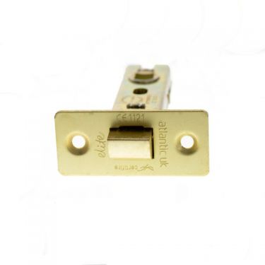 Click Here To Enlarge This Photo Of Atlantic - ALCE3SB Fire Rated CE Bolt Through Tubular Mortice Latch 3" - Satin Brass
