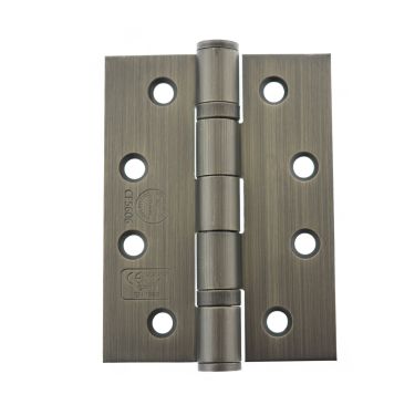 Click Here To Enlarge This Photo Of Atlantic - AH1433UB Grade 13 Fire Rated Ball Bearing Hinges 4" x 3" x 3mm - Urban Bronze