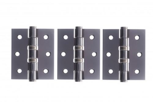 Click Here To Enlarge This Photo Of Atlantic - A2HB32525BN(3) 3" x 2.5" x 2.5mm Ball Bearing Hinges Black Nickel (Pack of 3)