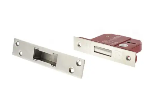 Click Here To Enlarge This Photo Of Atlantic - ALKDEAD5LK25PC British Standard 5 Lever Key Deadlock 2&period;5" - Polished Chrome