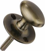 BT5-AT Heritage Brass Oval Thumbturn without Bolt Antique Brass Finish