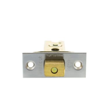 Click Here To Enlarge This Photo Of Atlantic - ADBCE25SC Fire Rated CE Tubular Mortice Deadbolt 2.5" - Satin Chrome