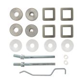 Atlantic - APHBBF19SQSSS Mitred Pull Handle Back to Back Fixing Pack - Satin Stainless Steel