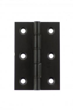 Click Here To Enlarge This Photo Of Atlantic - AWH3222MB Washered Hinges 3" x 2" x 2.2mm - Matt Black
