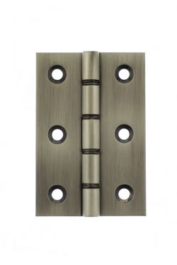 Click Here To Enlarge This Photo Of Atlantic - AWH3222MBN Washered Hinges 3" x 2" x 2.2mm - Matt Gun Metal