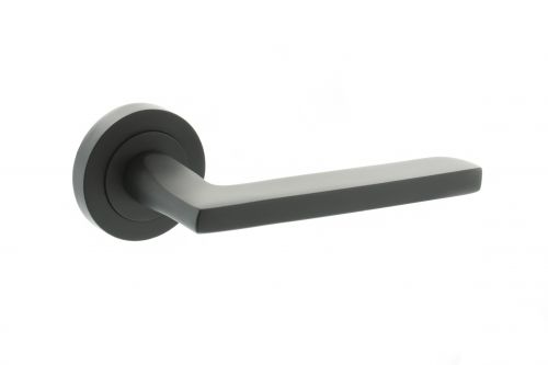 Click Here To Enlarge This Photo Of Atlantic - S26RMB STATUS 'Alaska' Lever on Round Rose - Matt Black