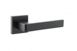 Atlantic - S40SMB STATUS 'Montana' Designer Lever on S4 Square Rose - Matt Black