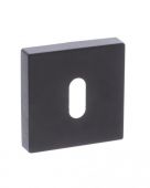 Atlantic - S4ESCKRMB STATUS Key Escutcheons on S4 Round Rose - Matt Black