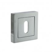 Atlantic - S4ESCKSPC STATUS Key Escutcheons on S4 Square Rose - Polished Chrome