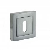 Atlantic - S4ESCKSSC STATUS Key Escutcheons on S4 Square Rose - Satin Chrome