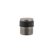 Atlantic - ADSCPDS Cylinder Premium Floor Mounted Door Stop - Distressed Silver