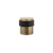 Atlantic - ADSCPMAB Cylinder Premium Floor Mounted Door Stop - Matt Antique Brass