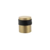 Atlantic - ADSCPSB Cylinder Premium Floor Mounted Door Stop - Satin Brass